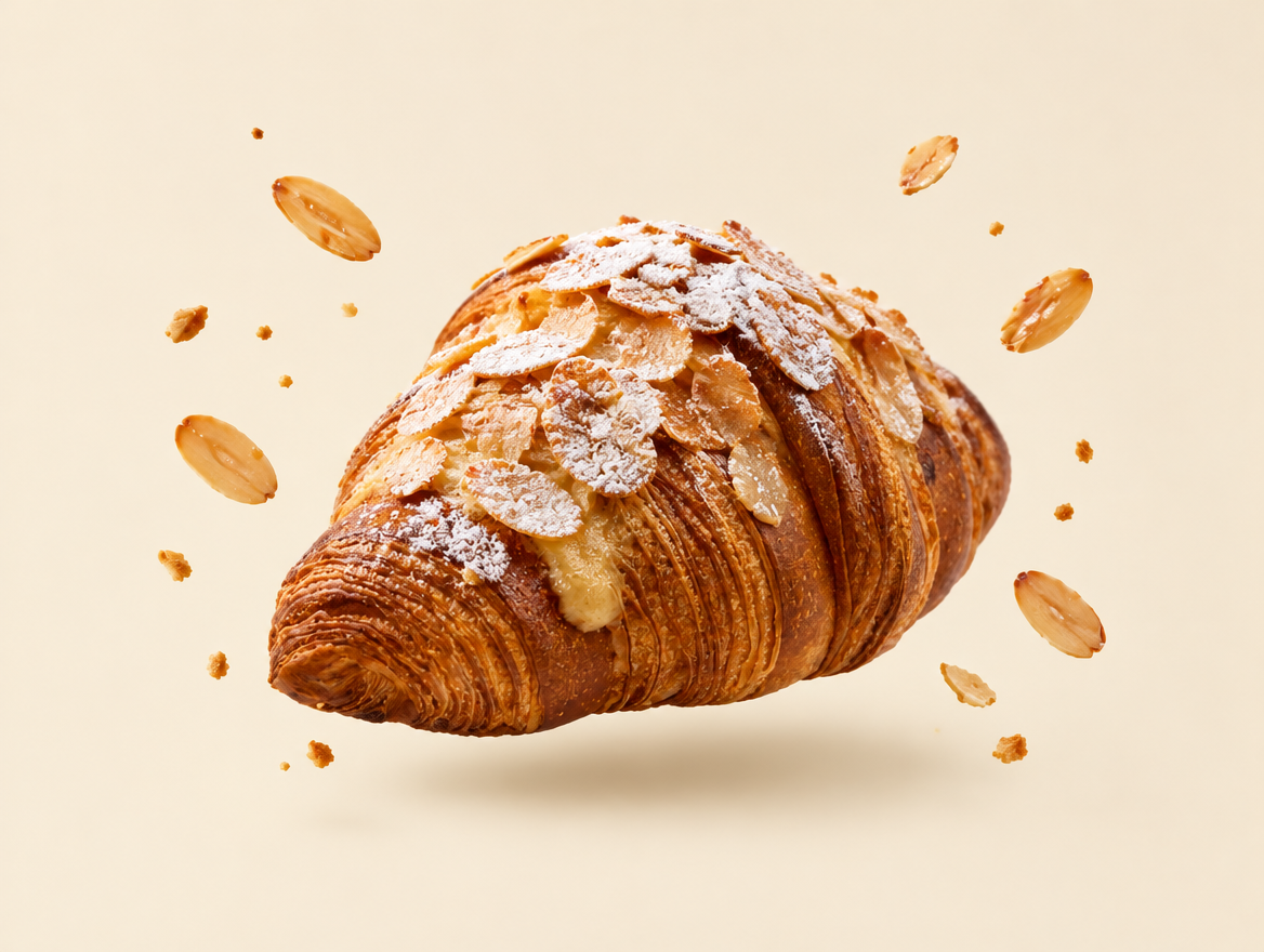 Croissant aux amandes Maison Gasri