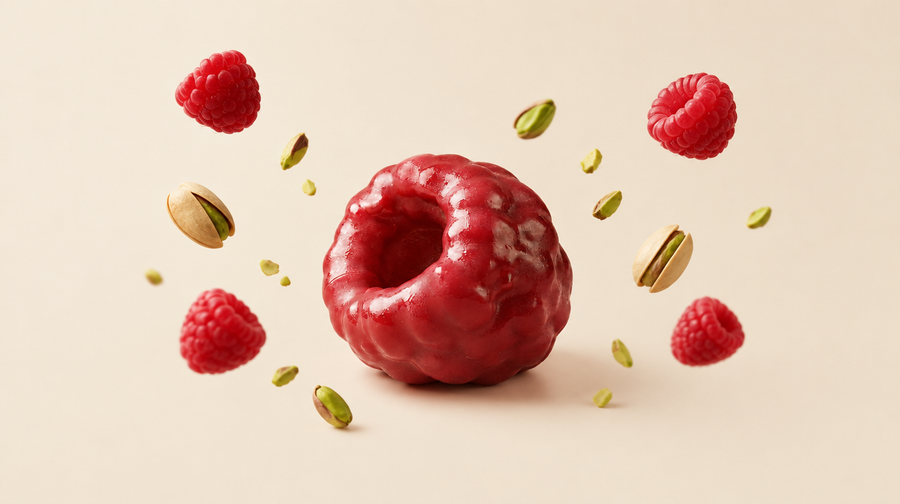 La framboise (sans gluten), Maison Gasri