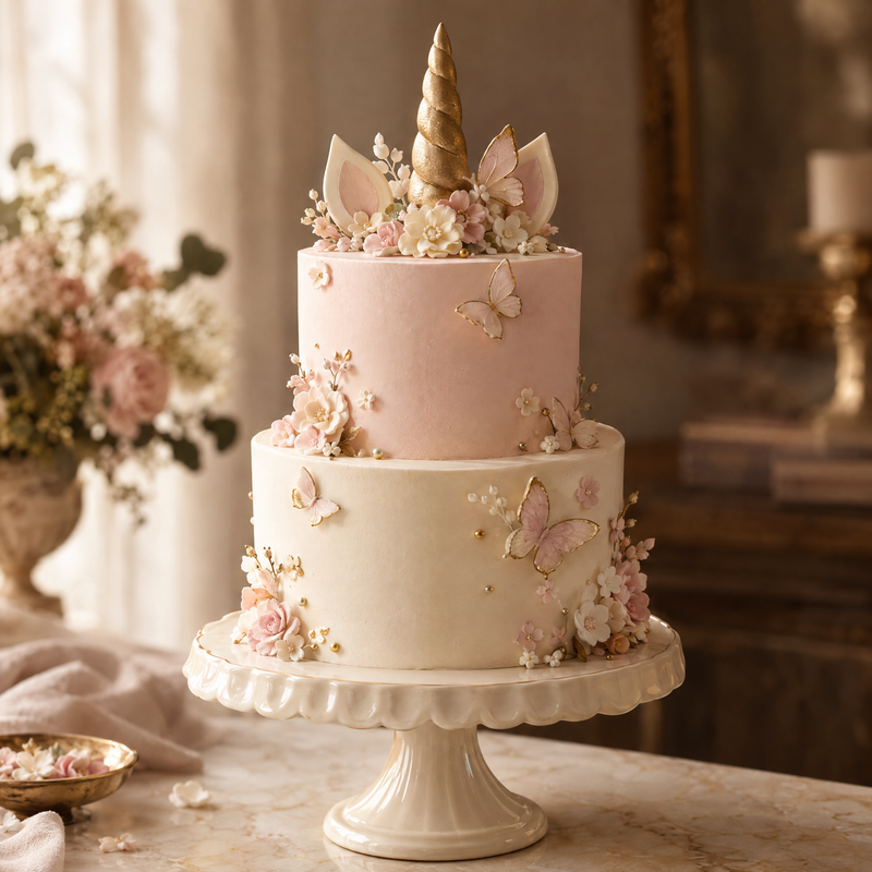 Gâteau d'anniversaire enfant fille